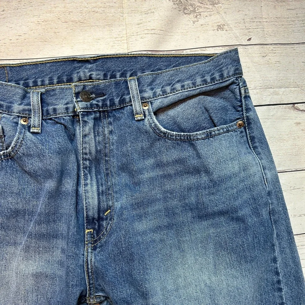 Levi's 505‎ Blue Denim Jeans Pants Men's Size 36x30